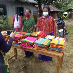 OLHF প্রকল্পের গুইমারা উপজেলা কর্ম এলাকায় কিশোরী ক্লাব পরিদর্শন