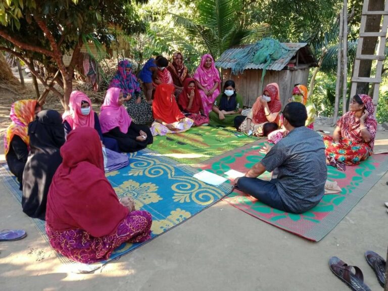 REWG প্রকল্পে গুইমারা উপজেলায় সিন্দুকছড়ি বাজার পাড়া দ্বিমাসিক সভা