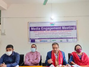 Media Engagement Meeting under OLHF project, 30 November,2021